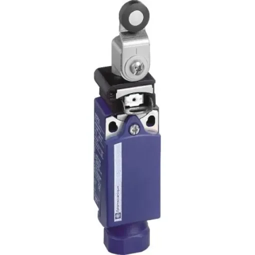 Telemecanique Sensors Roller Limit Switch, 1NC/1NO, IP66, IP67, Plastic Housing, 10A Max - XCPR2518G13 product image