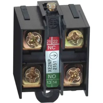 Telemecanique Sensors Plunger Limit Switch, 1NC/1NO, IP66, IP67, Plastic Housing, 10A Max - XE2NP2161 product image