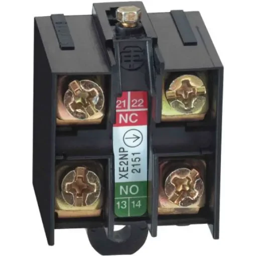 Telemecanique Sensors Plunger Limit Switch, 1NC/1NO, IP66, IP67, Plastic Housing, 10A Max - XE2NP2161 product image
