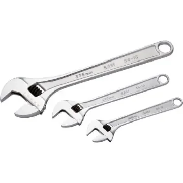 SAM Adjustable Spanner, 203.2 mm, 254 mm, 381 mm Overall - 54-J3N product image