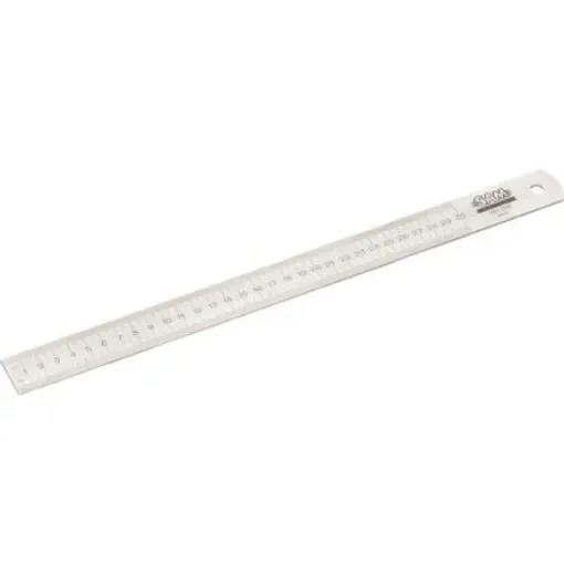 SAM 500mm Steel Metric Ruler - 781-5R product image