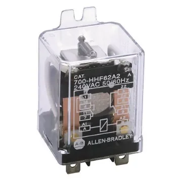 Allen Bradley Flange Mount Non-Latching Relay, 120V ac Coil, 30A Switching Current, SPST - 700-HHF45A1 product image