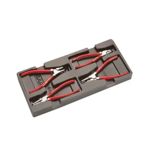 SAM 4-Piece Circlip Plier Set, Bent, Straight Tip - 190-J4M product image