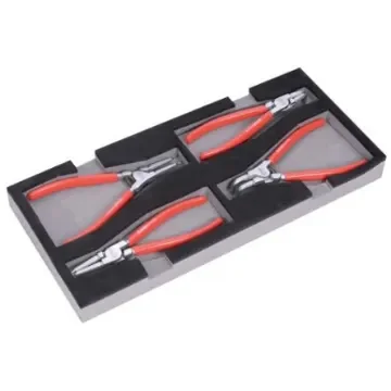 SAM 4-Piece Circlip Plier Set, Bent, Straight Tip - 190-J4MM product image