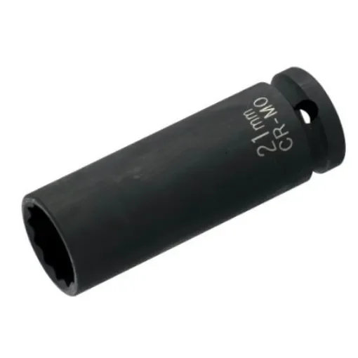 SAM 19mm, 1/2 in Drive Impact Socket, 85 mm length - 19143-19 product image