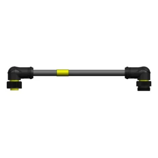 Brad from Molex Right Angle Female 5 way 7/8 in Circular to Right Angle Male 7/8 in Circular Sensor Actuator Cable, 1m - 115033B35M010 product image