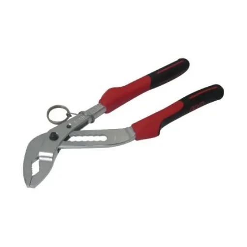 SAM Water Pump Pliers, 250 mm Overall, Bent Tip, 40mm Jaw - 201-25B-FME product image