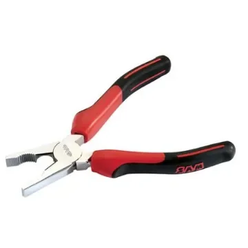 SAM Combination Pliers, 185 mm Overall, Straight Tip, 37mm Jaw - 204-R18G product image
