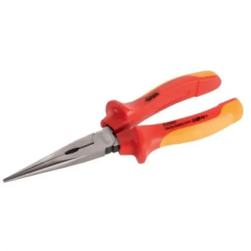 SAM Long Nose Pliers, 200 mm Overall, Straight Tip, 52mm Jaw - 237-20TI product image