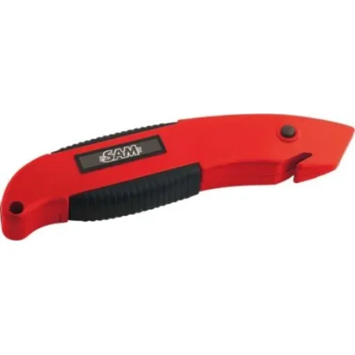 SAM Safety Knife with Straight Blade, Retractable - 378-1-B product image