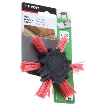 Tivoly Nylon Circular Abrasive Brush, 100mm Diameter - XT20222000782 product image