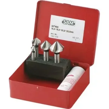 SAM 4-Piece for Metal, 25mm Max, 10.4mm Min, High Speed Steel Bits - FKJ-4 product image