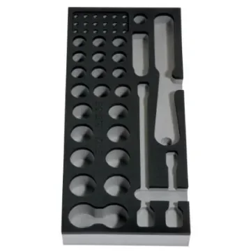 SAM Foam Tool Tray, inner Dimensions 405 x 180 x 40mm, W 180mm, L 405mm, H 40mm - MOD-65 product image