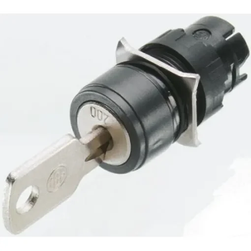 Schneider Electric Harmony XB6 3-position Key Switch Head, Latching, 16mm Cutout - ZB6AGD product image