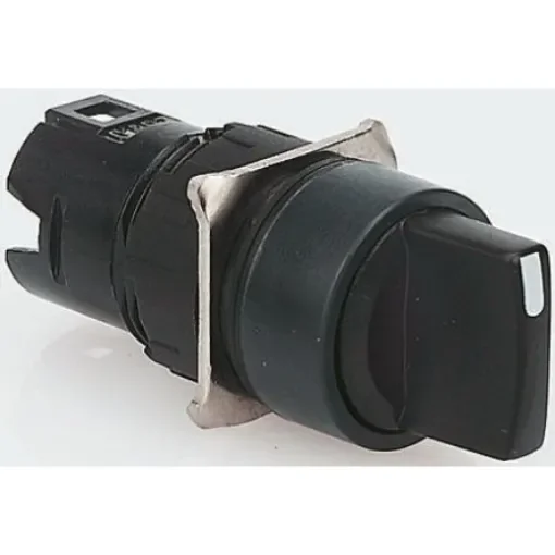 Schneider Electric Harmony XB6 Series 3 Position Selector Switch Head, 16mm Cutout, Black Handle - ZB6AD27 product image