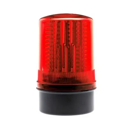 Moflash LED201 Series Red Multiple Effect Beacon, 24 V dc, Box Mount, Surface Mount, LED Bulb, IP65 - LED201-02-02 product image