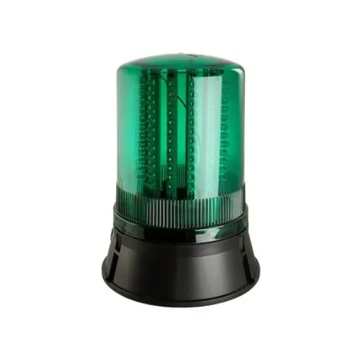 Moflash LED401 Series Green Multiple Effect Beacon, 24 V, Surface Mount, LED Bulb, IP65 - LED401-02-04 product image
