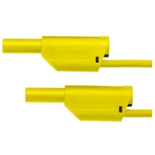 Schutzinger Test lead, 32A, 1kV, Yellow, 1.5m Lead Length - RS VSFK 8701 / 2.5 / 150 / GE product image