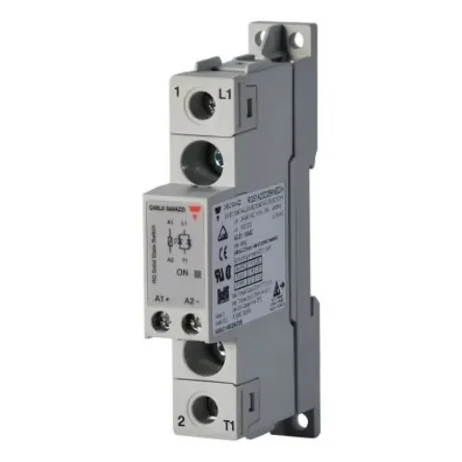Carlo Gavazzi RGS Series Solid State Relay, 50 A Load, DIN Rail Mount, 32 V Load - RGS1A23D50KKEDIN product image
