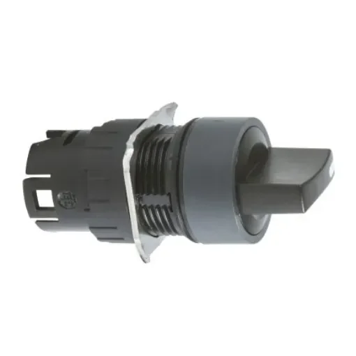 Schneider Electric Harmony XB6 Series 3 Position Selector Switch Head, 16mm Cutout, Black Handle - ZB6AD25 product image