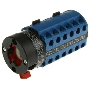 Kraus & Naimer, 4P 3 Position 60° Multi Step Cam Switch, 20A - CA10.A476/GBA001.*FT product image
