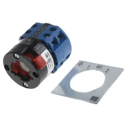 Kraus & Naimer, DP 3 Position 60° Double Throw Cam Switch, 20A - CA10.A215/GBA001.*FT product image