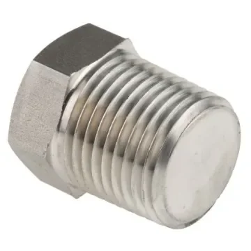 RS PRO Stainless Steel Pipe Fitting Hexagon Plug, Male NPT 1/2in - 2226591 product image