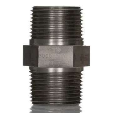 RS PRO Stainless Steel Pipe Fitting Hexagon Nipple Joint, Male NPT 1in x Male NPT 1in - 2226658 product image