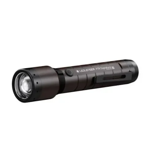 LEDLENSER LED Torch Black - Rechargeable 2000 lm - P7R SIGNATURE product image