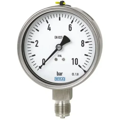 WIKA Analogue Pressure Gauge 6bar Bottom Entry 63mm Outside Diameter - 14171057 product image