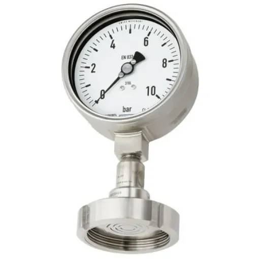WIKA Analogue Pressure Gauge 10bar Bottom Entry 100mm Outside Diameter - 14200387 product image