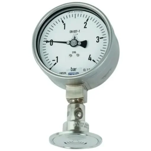 WIKA Analogue Pressure Gauge 1.6bar Bottom Entry 100mm Outside Diameter - 14213283 product image