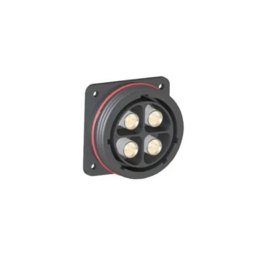 Bulgin Circular Connector, 4 Contacts, Panel Mount, Socket, Female, IP68, Buccaneer 9000 High Power Series - PXP9052/04/S product image