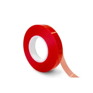 RS PRO F40 Red Double Sided Polyester Tape, 0.2mm Thick, Polyester Backing, 38mm x 50m - 2231091 product image