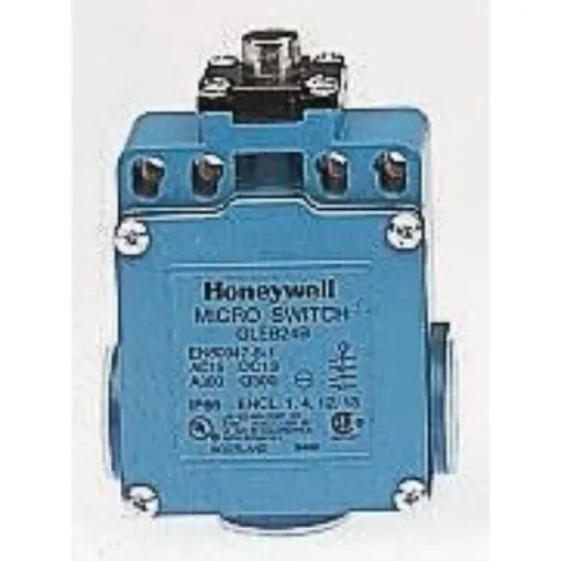 Honeywell GLE Series Plunger Limit Switch, 2NO/2NC, IP67, DPDT, Die Cast Zinc Housing, 300V ac Max, 6A Max - GLEB24B product image