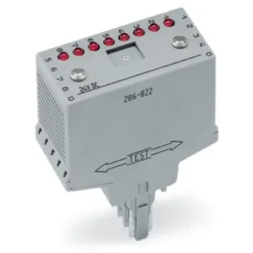 WAGO 286-822 286 Series Red, Plug In Termination product image