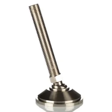 Nu-Tech Engineering M12 Steel Adjustable Foot, 450kg Static Load Capacity 10° Tilt Angle - A070/002 product image