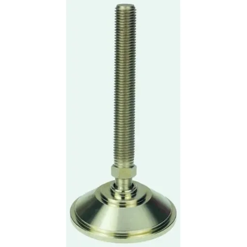 Nu-Tech Engineering M16 Steel Adjustable Foot, 1500kg Static Load Capacity 10° Tilt Angle - A070/011 product image