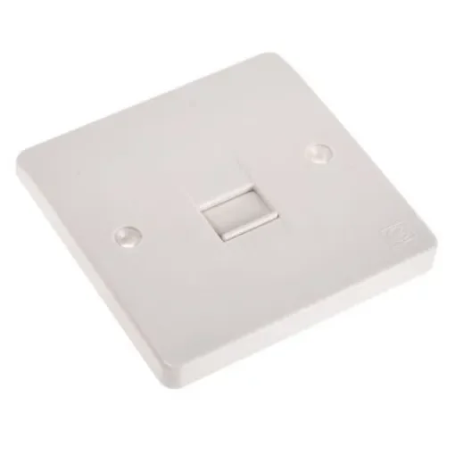 MK Electric Telephone Socket 1-way - K422 WHI product image