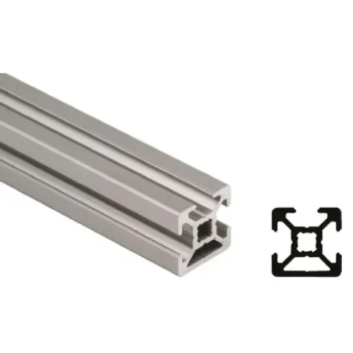 Bosch Rexroth Silver Aluminium Profile Strut, 40 x 40 mm, 10mm Groove, 3000mm Length - 3842993191/3000 product image
