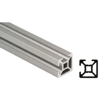 Bosch Rexroth Silver Aluminium Profile Strut, 40 x 40 mm, 10mm Groove, 3000mm Length - 3842993189/3000 product image
