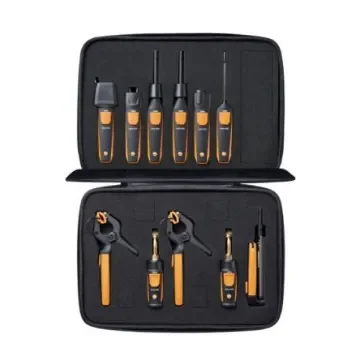 Testo Smart Probes HVAC/R Ultimate kit Wireless Multimeter Kit for Multipurpose Use, ±0.5 (testo 405i) °C, ±0.5 (testo - 0563 0002 32 product image