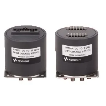 Keysight Technologies RF Switch, SMA Female Connector, 26.5GHz Max, 63dB Isolation, 20000000ns - U7110C-200 product image