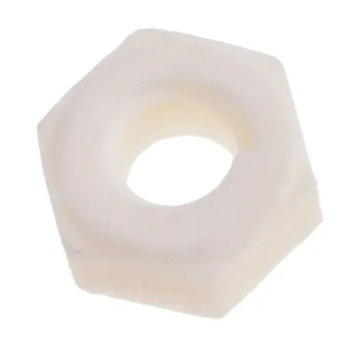 RS PRO, Plain Ceramic Hex Nut, M4 - 2237333 product image