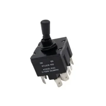 TE Connectivity Toggle Switch, Through Hole Mount, On-On, 4PST, Quick Connect Terminal - 07-4-2-13 933 product image