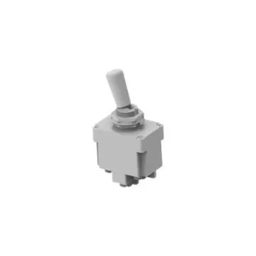 TE Connectivity Toggle Switch, Through Hole Mount, On-On, DPDT, Screw Terminal - 08-2-1-13 product image
