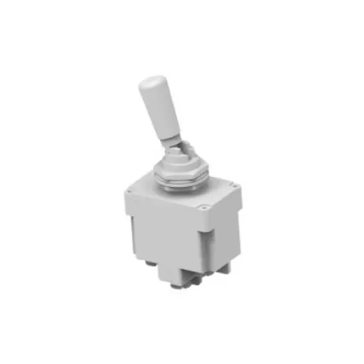 TE Connectivity Toggle Switch, Through Hole Mount, On-On, DPDT, Screw Terminal - 08-2-1-13 D product image
