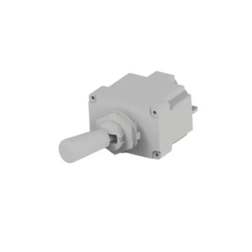 TE Connectivity Toggle Switch, Panel Mount, (On)-Off, 2RT, Screw Terminal - 08-2-1-14 product image