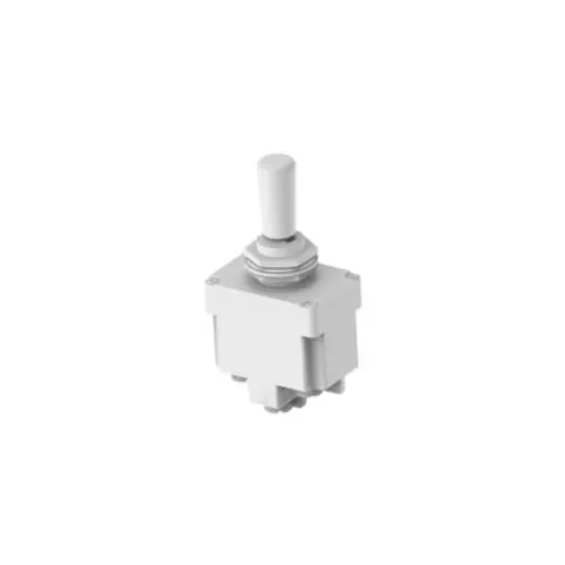 TE Connectivity Toggle Switch, Through Hole Mount, On-On-On, DPDT, Screw Terminal - 08-2-1-23 product image