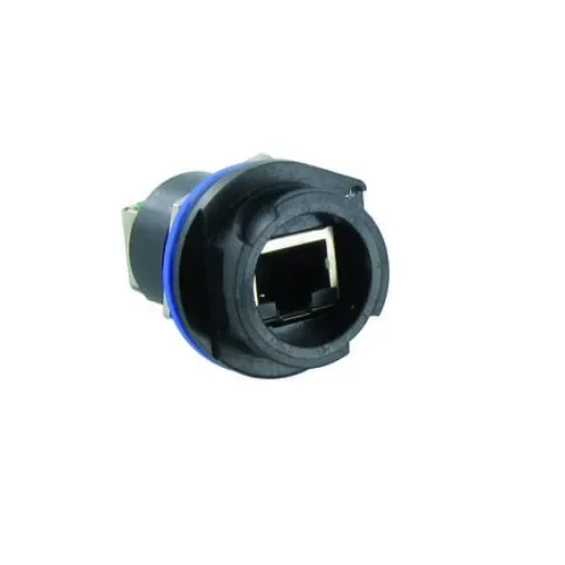 Amphenol Socapex RJFRB Series Female RJ45 Connector, Jam Nut, Cat5e 1 Port 8 -Way - RJFRB71RA product image